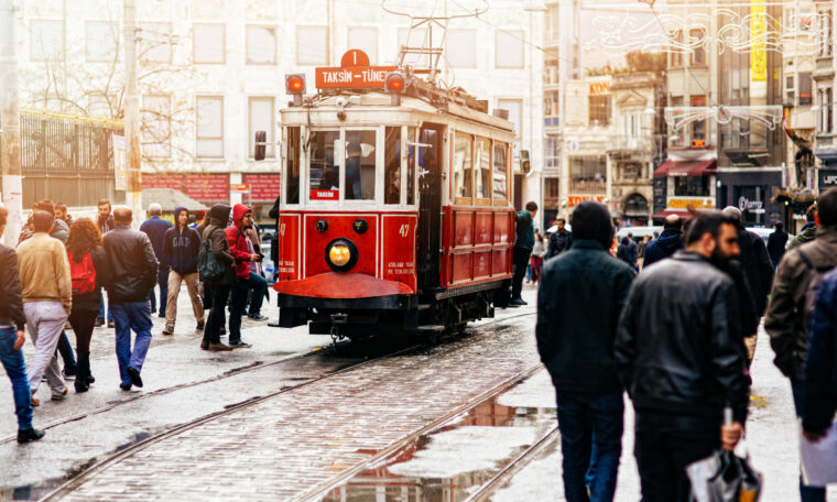 Spårvagn i Istanbul