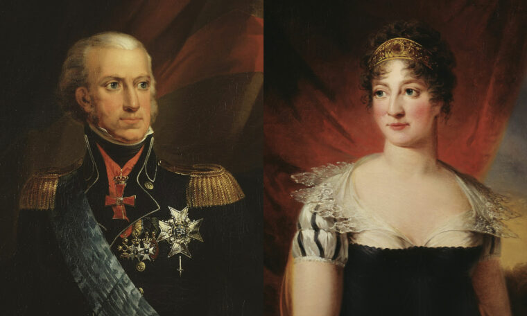 Karl XIII och Hedvig Elisabet Charlotta av Holstein-Gottorp