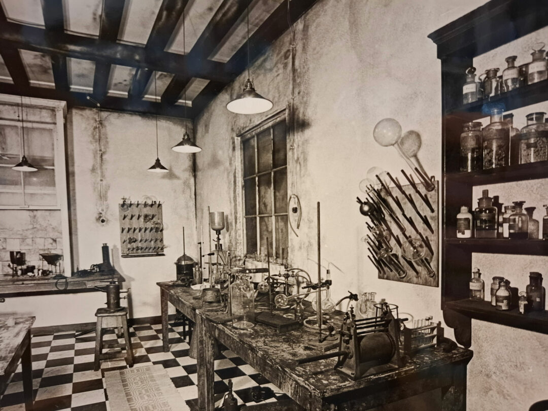 Rekonstruktion av Nobels labb