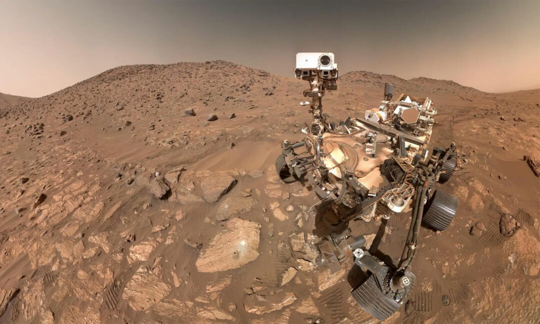 Nasas Perseverance på Mars.