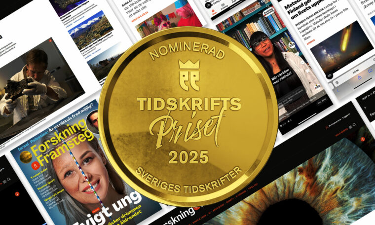 Forskning & Framsteg är nominerade till Årets Tidskrift 2025