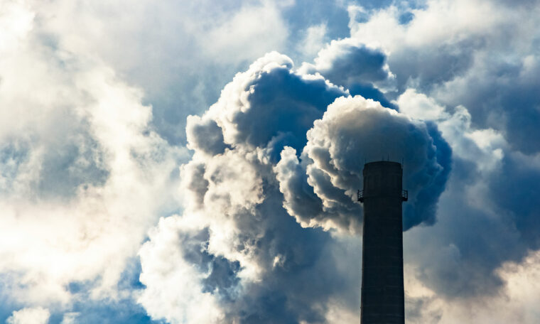 utsläpp från skorsten