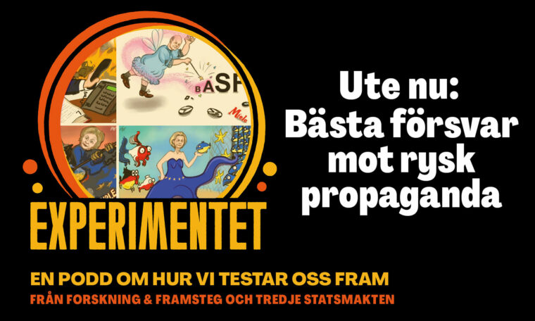 Podd Experimentet: Bästa försvar mot rysk propaganda