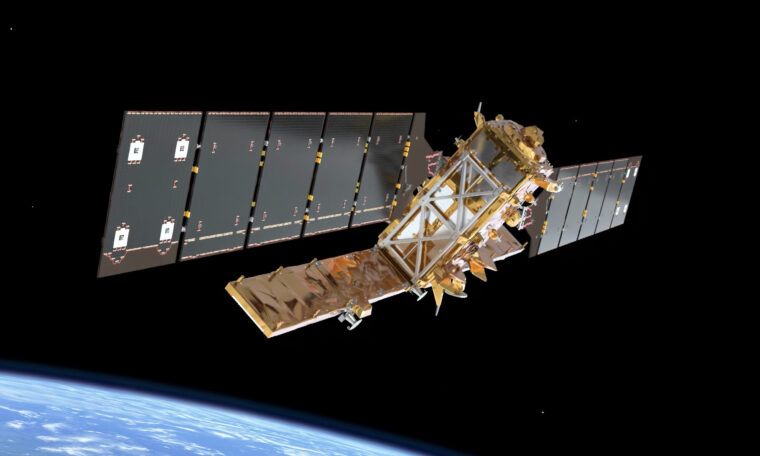 Satelliten Sentinel-1D