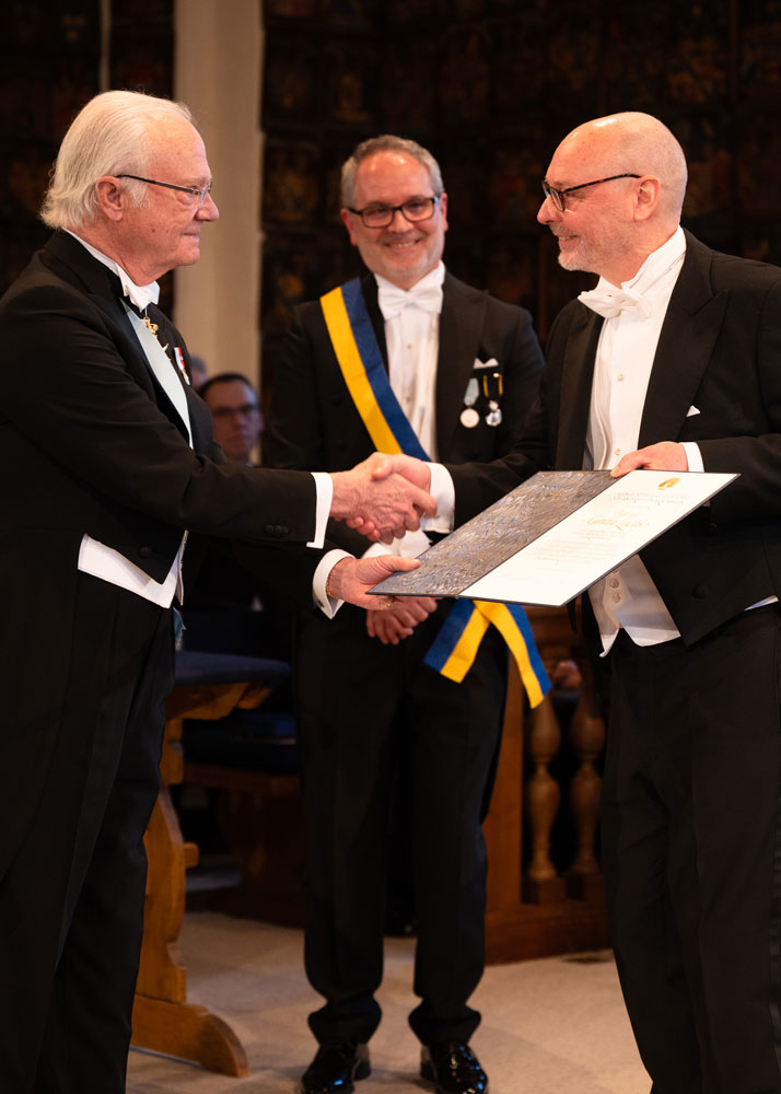 H.M. Konung Carl XVI Gustaf och Gavin Lucas