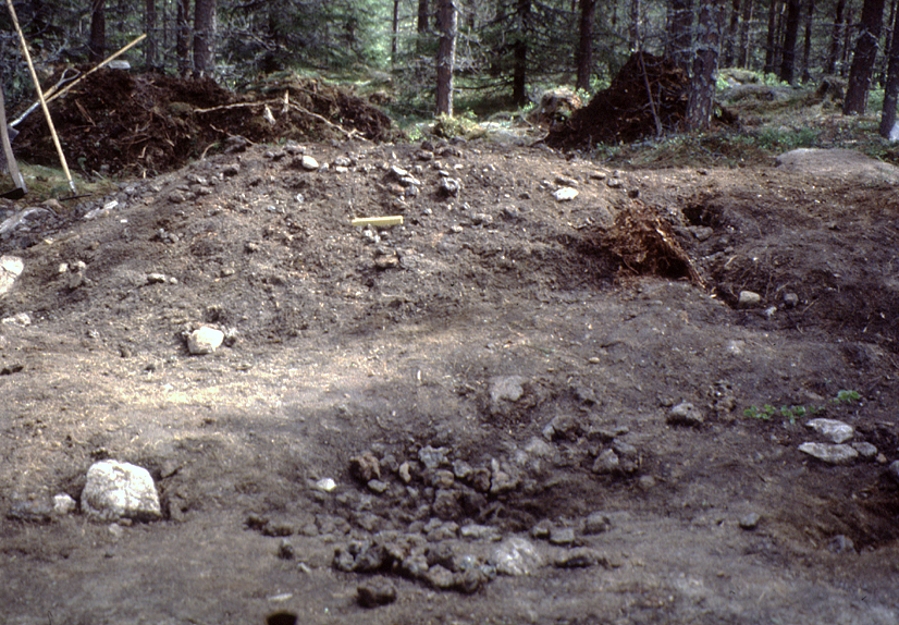 Lämning av blästugn 