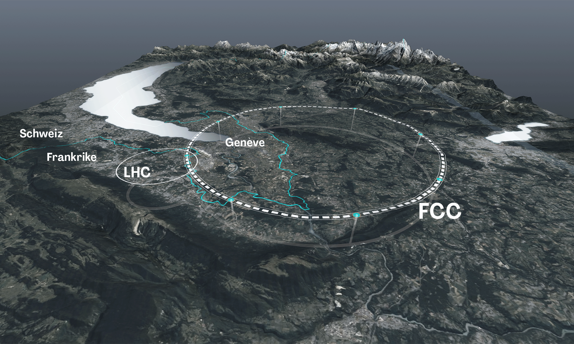 Nästa stora partikelaccelerator ska bli 91 kilometer lång | Forskning & Framsteg